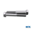 Pernos hexagonales de acero inoxidable con rosca parcial