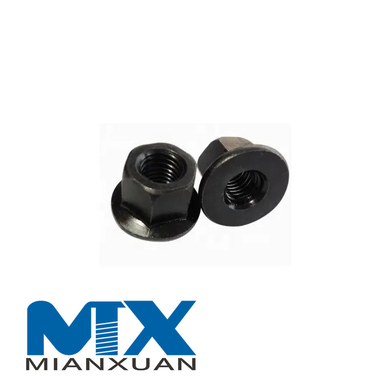 Tuercas hexagonales soldadas por puntos con brida