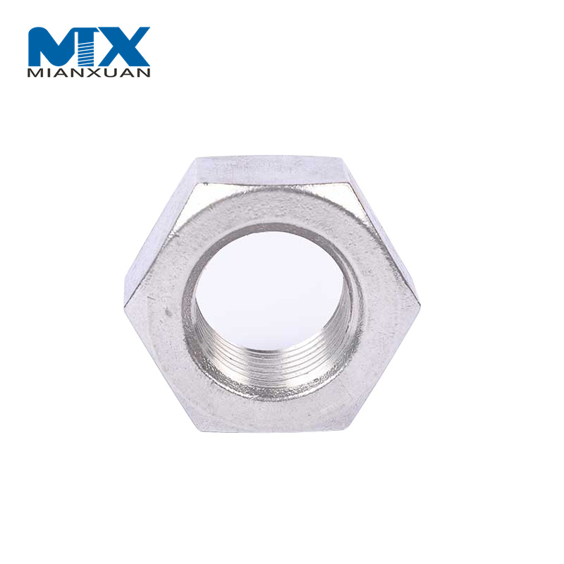 Tuerca hexagonal de acero inoxidable de acero al carbono DIN934
