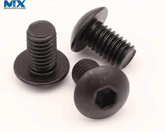 Tornillos de cabeza de botón hexagonal