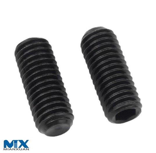 Tornillos de fijación hexagonales con punta de copa