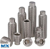 Tornillos de fijación hexagonales con punta de perro