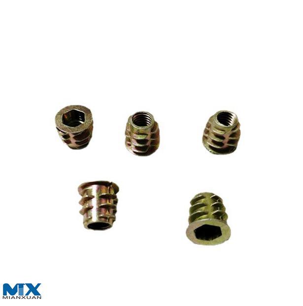 Tuercas hexagonales especiales para muebles