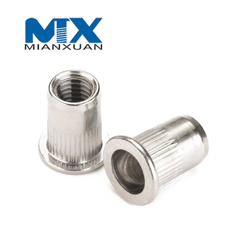 Proveedor de tuercas remachables de acero inoxidable de alta calidad con precio competitivo