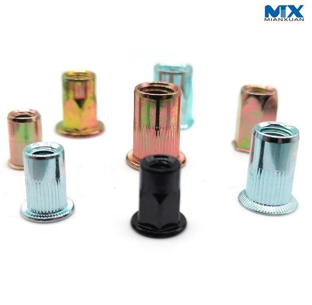 Tuercas remachables de cabeza hexagonal para automóvil