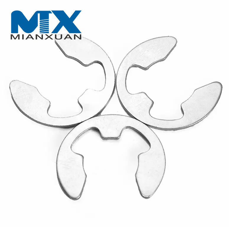 Anillos en E, clips en E para arandela de seguridad del eje