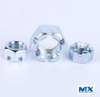 Tuercas gruesas ranuradas hexagonales Serie en pulgadas