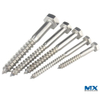 Tornillos de entrenador hexagonales de acero inoxidable