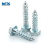 Tornillos autorroscantes de cabeza hexagonal de acero inoxidable