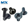 Tornillos de cabeza de botón hexagonal de acero inoxidable con collar ISO7380-2