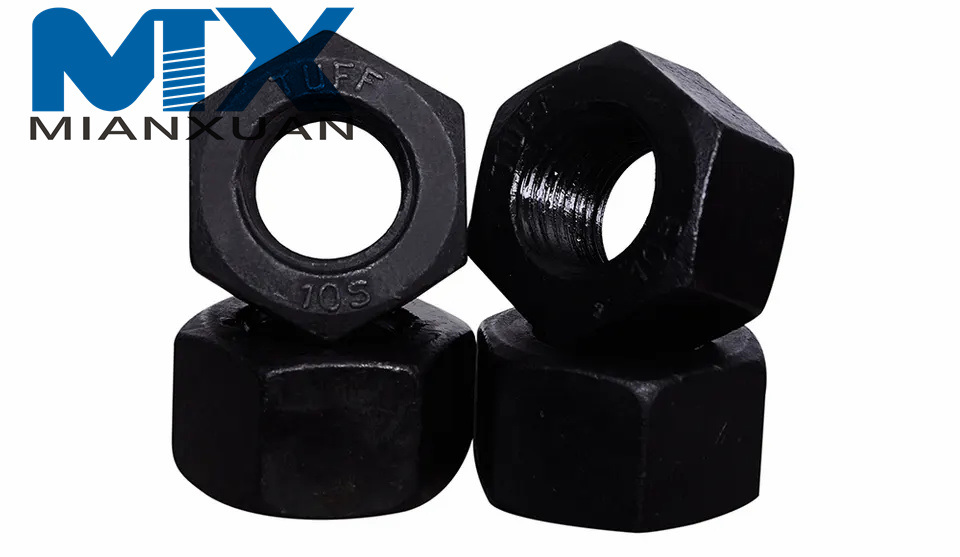 Buenas críticas Material de acero de alto estándar Tuerca de acoplamiento larga hexagonal