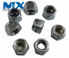 Tuercas de inserción de nailon hexagonales DIN985 Tuercas autoblocantes de nailon