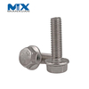 Perno de cabeza hexagonal Ifi-111 de acero inoxidable con moleteado sin moleteado