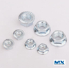 Tuercas hexagonales con brida Serie en pulgadas