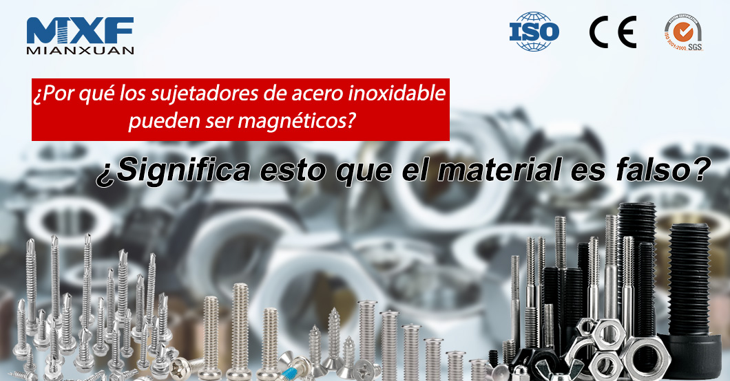 sujetadores de acero inoxidable
